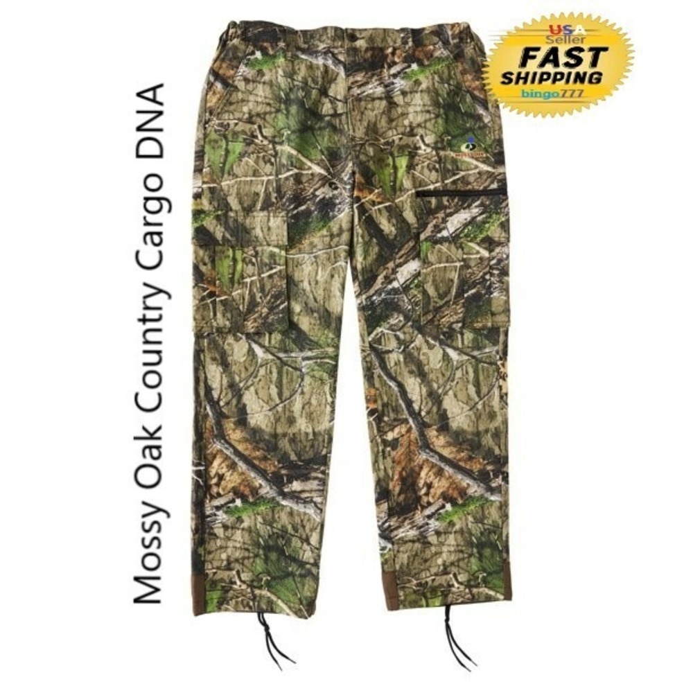 Mossy Oak Cargo Camo Pants XL Mens 40/42 Hunting Gorp Cabinโ Core Outdoor New